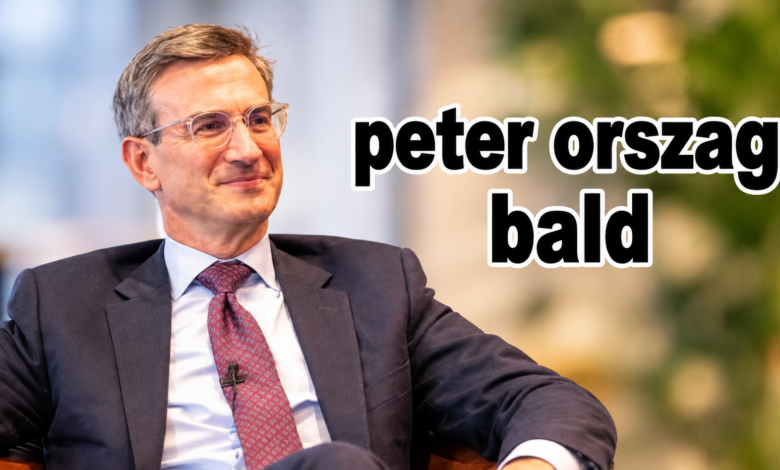 Peter Orszag Bald