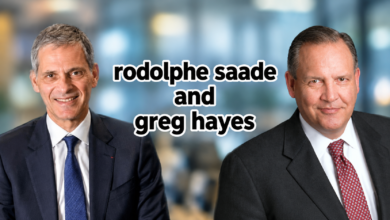 Rodolphe Saade and Greg Hayes