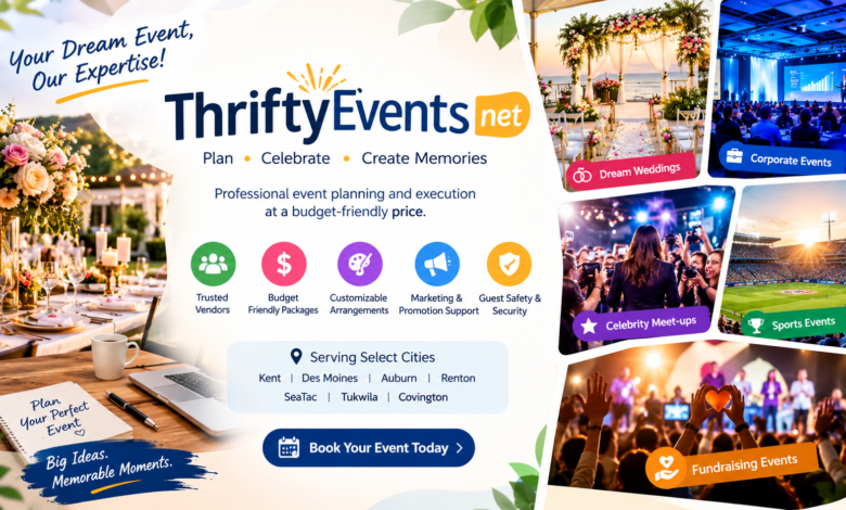 ThriftyEvents net
